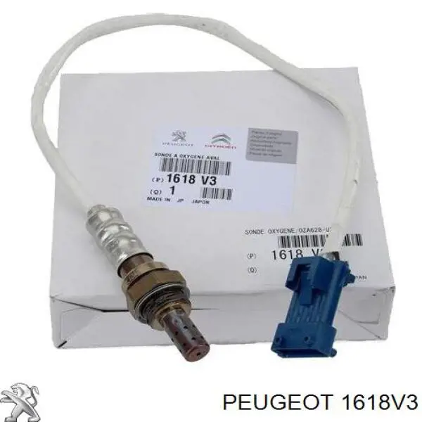 1618V3 Peugeot/Citroen Sonda lambda, sensor de oxigênio depois de catalisador