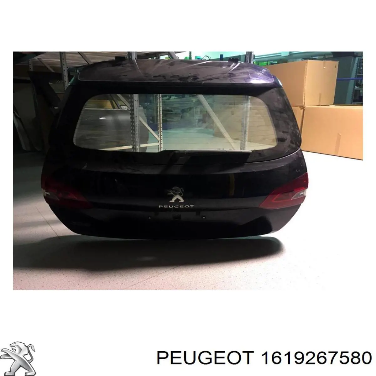 1619267580 Peugeot/Citroen Porta traseira (3ª/5ª porta-malas (tampa de alcapão)