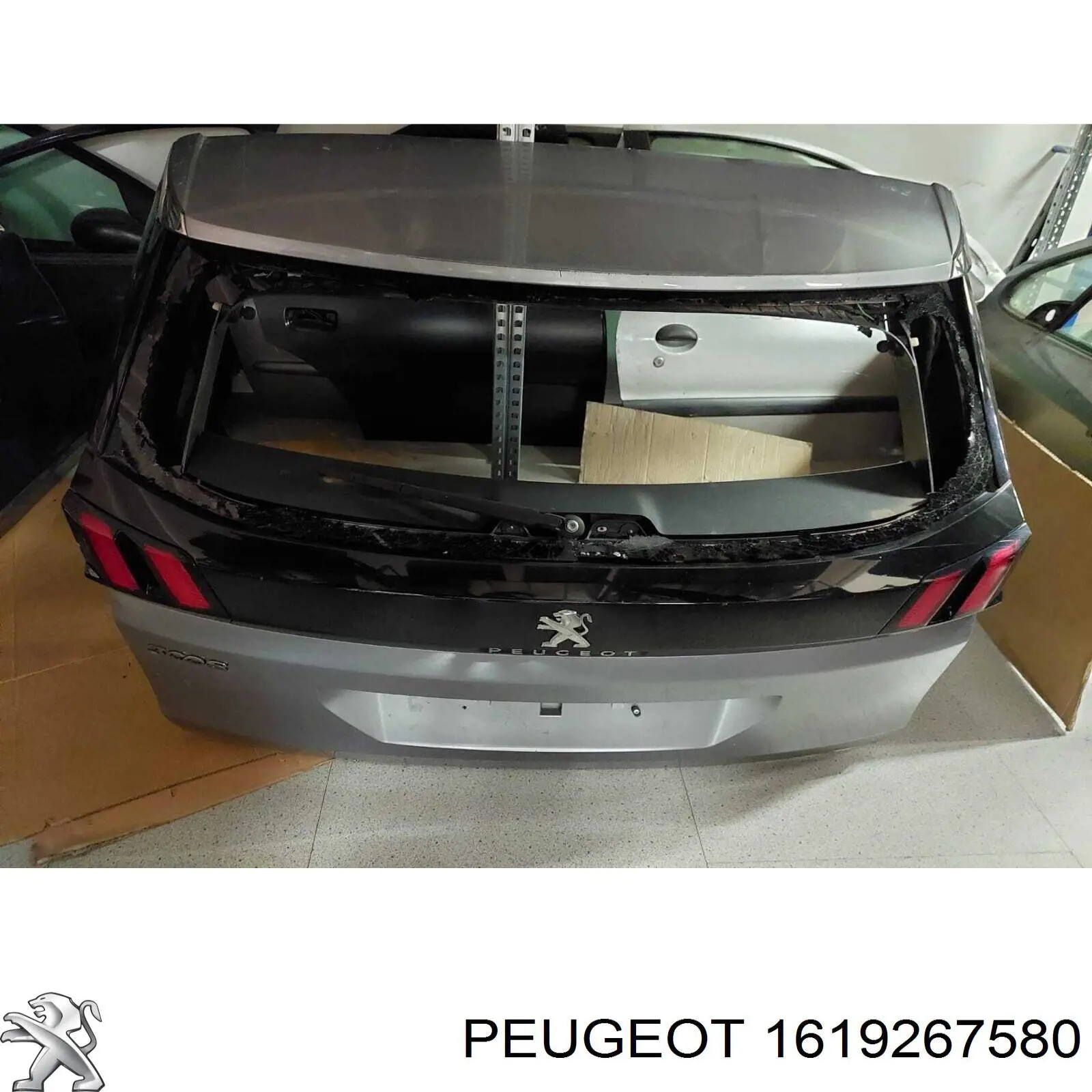 Porta traseira (3ª/5ª porta-malas (tampa de alcapão) Peugeot/Citroen 1619267580 preço, a partir de 1023,83 USD