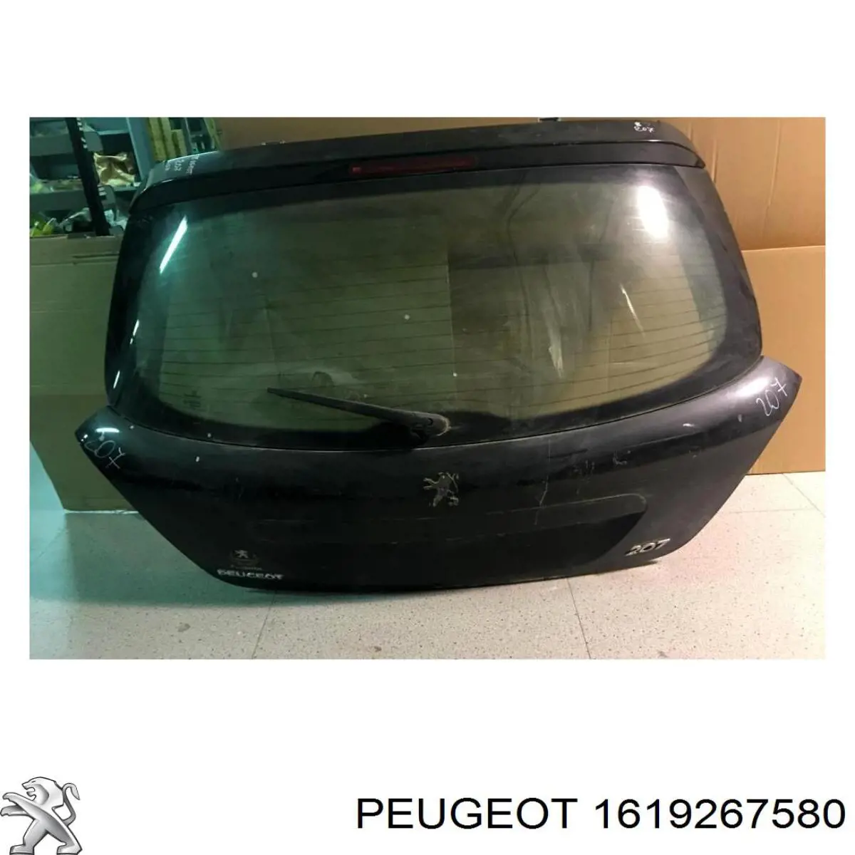 Compre 1619267580 Peugeot/Citroen Porta traseira (3ª/5ª porta-malas (tampa de alcapão)