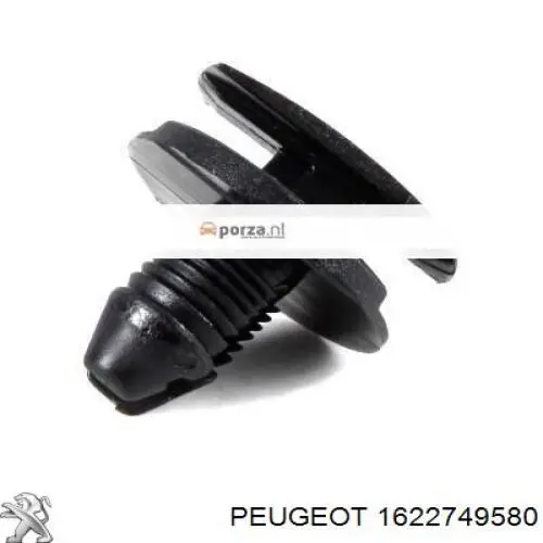 Cápsula (prendedor) de fixação do forro do pára-choque do pára-lama dianteiro Peugeot/Citroen 1622749580 preço, a partir de 0,39 USD