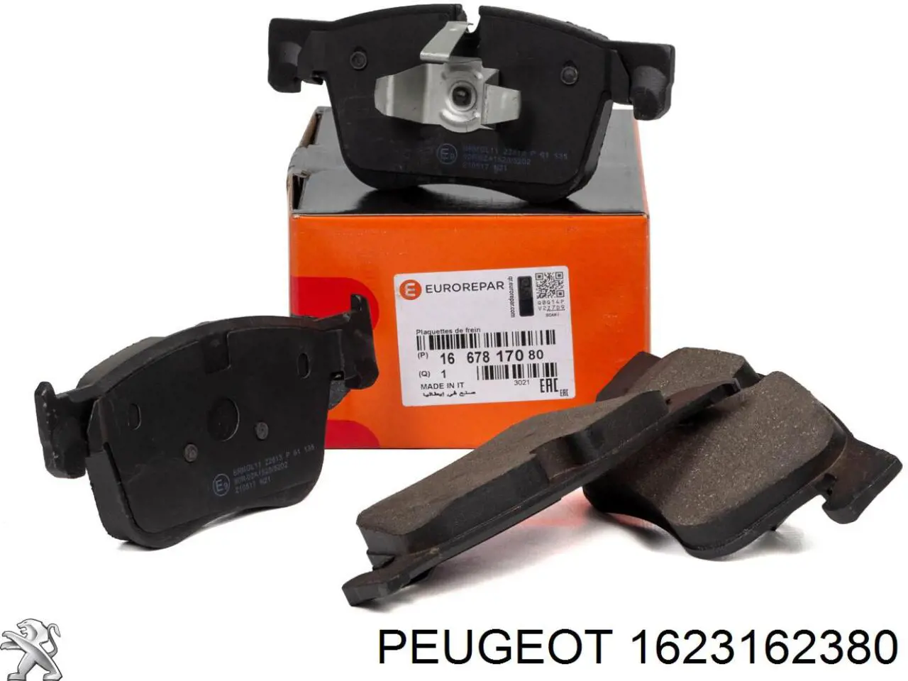 Sapatas do freio dianteiras de disco Peugeot/Citroen 1623162380 preço, a partir de 41,71 USD