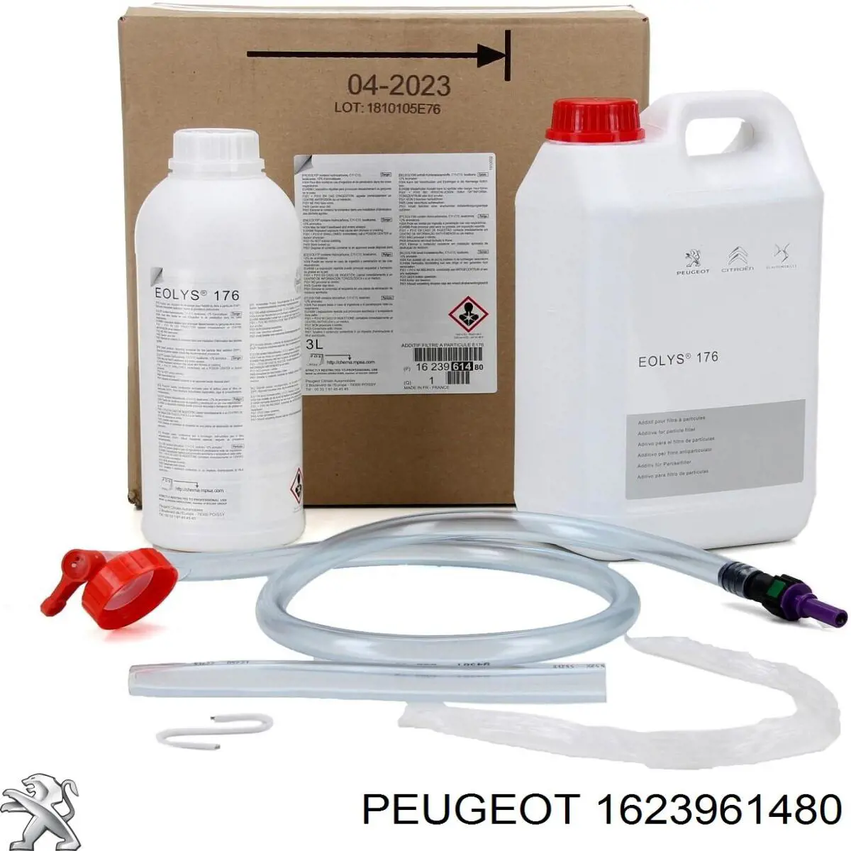 1623961480 Peugeot/Citroen Fluido para a limpeza de filtros de fuligem