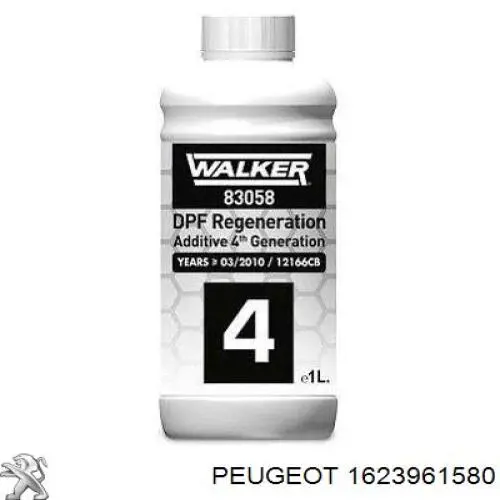 Fluido para a limpeza de filtros de fuligem Peugeot/Citroen 1623961580 preço, a partir de 46,82 USD