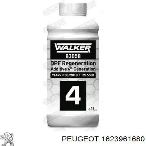 Fluido para a limpeza de filtros de fuligem 83059 Walker