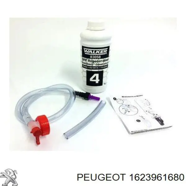 Fluido para a limpeza de filtros de fuligem 83059 Walker