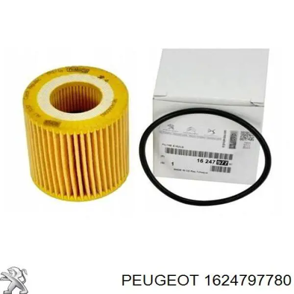 Filtro de óleo 1624797780 Peugeot/Citroen