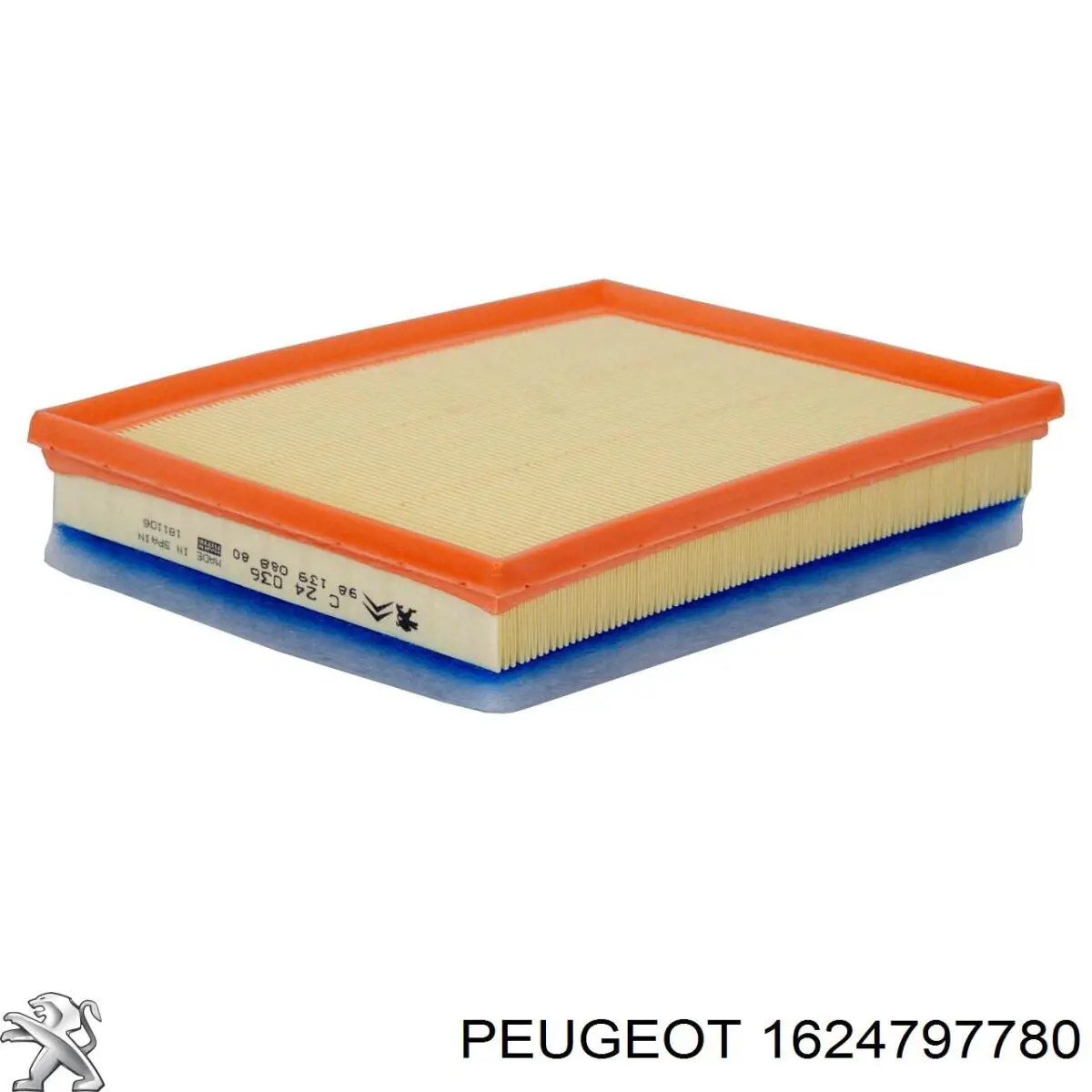 Filtro de óleo Peugeot/Citroen 1624797780 preço, a partir de 7,99 USD