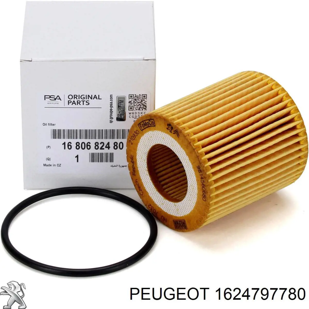 Filtro de óleo Peugeot/Citroen 1624797780