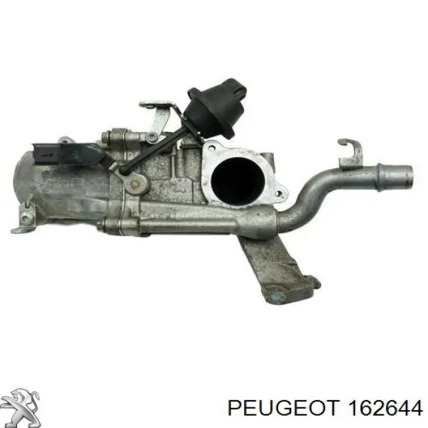162644 Peugeot/Citroen Radiador do sistema EGR de recirculação dos gases de escape