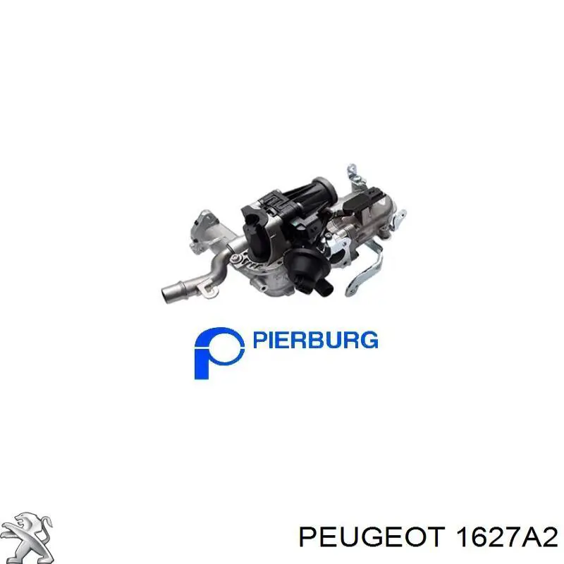 Vedante de válvula EGR de recirculação Peugeot/Citroen 1627A2 preço, a partir de 18,76 USD