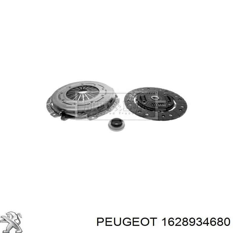 Kit de embraiagem (3 peças) Peugeot/Citroen 1628934680 preço, a partir de 931,32 USD
