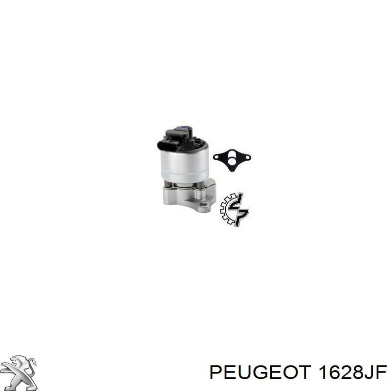 1628JF Peugeot/Citroen Válvula EGR de recirculação dos gases