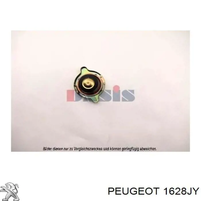 Compre 1628JY Peugeot/Citroen Válvula EGR de recirculação dos gases