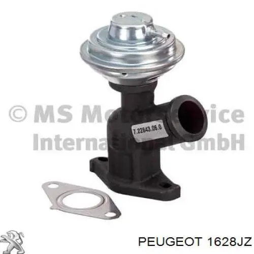 Compre 1628JZ Peugeot/Citroen Válvula EGR de recirculação dos gases