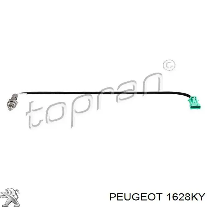 Compre 1628KY Peugeot/Citroen Sonda lambda, sensor de oxigênio depois de catalisador