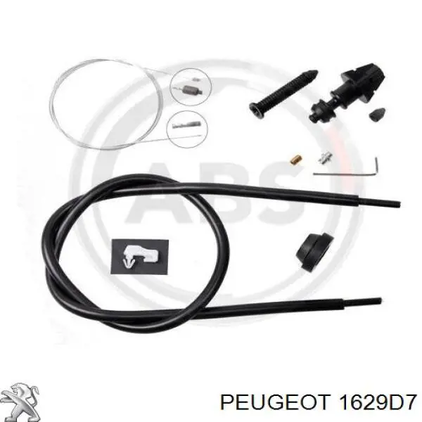 Cabo/pedal de gás (de acelerador) Peugeot/Citroen 1629D7 preço, a partir de 21,28 USD