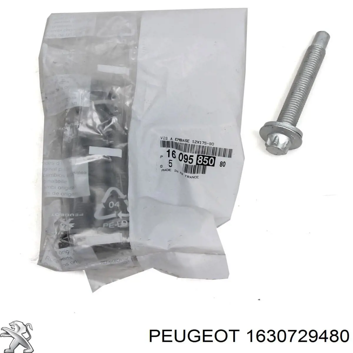 1630729480 Peugeot/Citroen Viga de suspensão traseira (plataforma veicular)