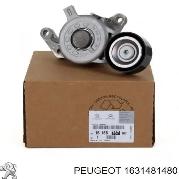Compre 1631481480 Peugeot/Citroen Reguladora de tensão da correia de transmissão