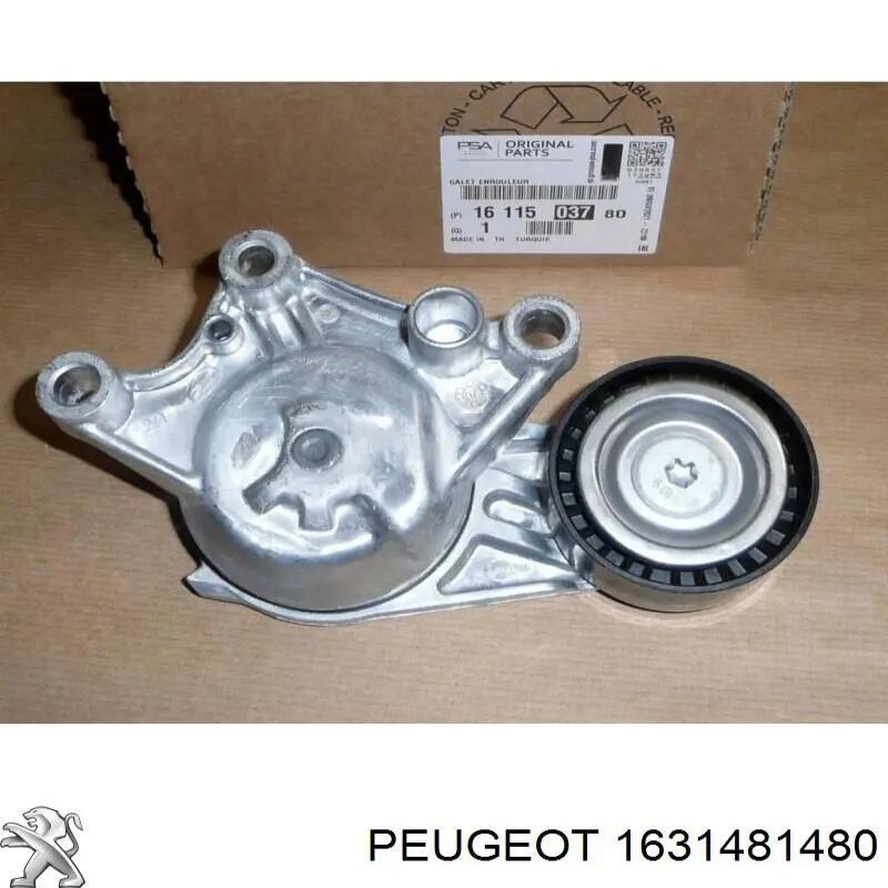 Reguladora de tensão da correia de transmissão 1631481480 Peugeot/Citroen