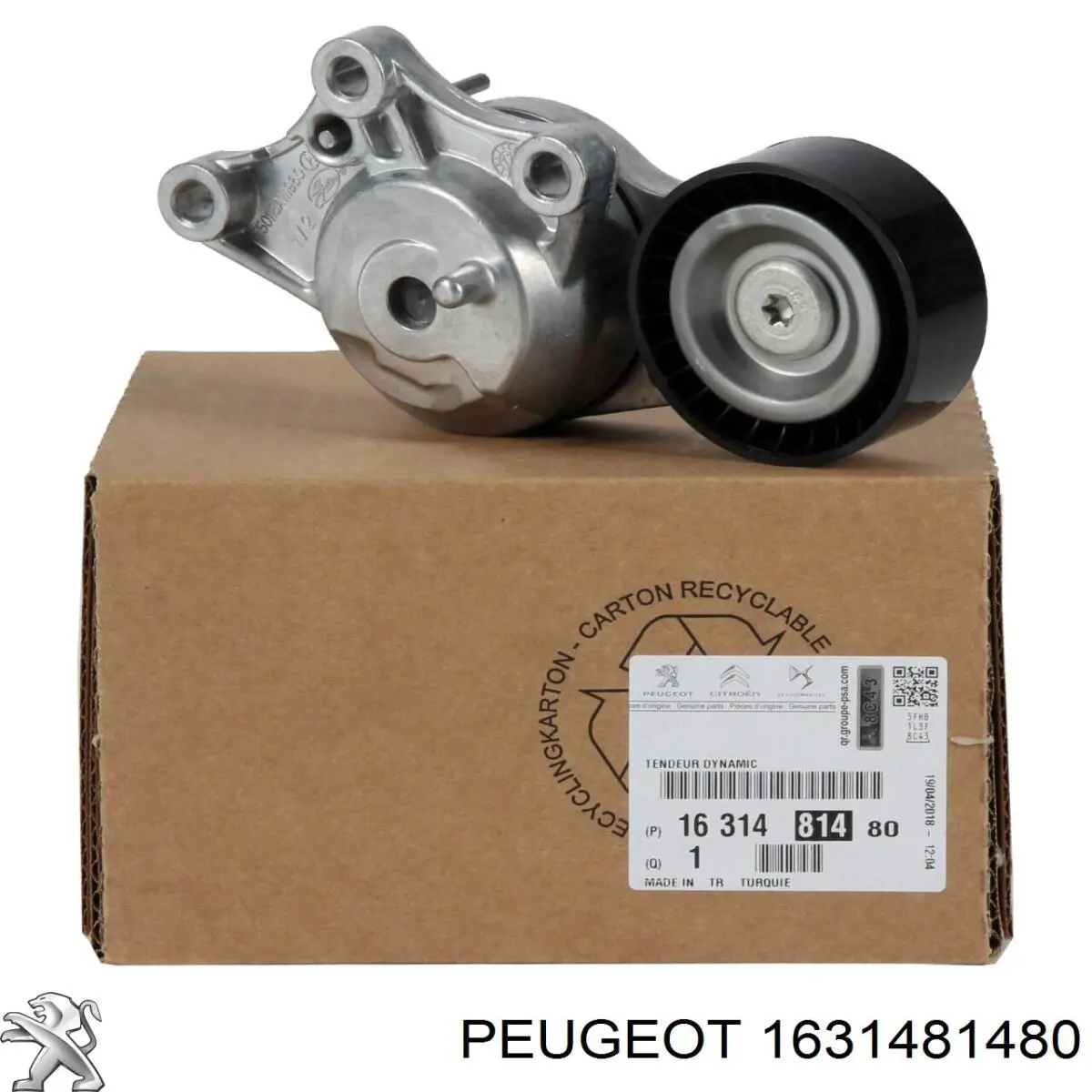1631481480 Peugeot/Citroen Reguladora de tensão da correia de transmissão