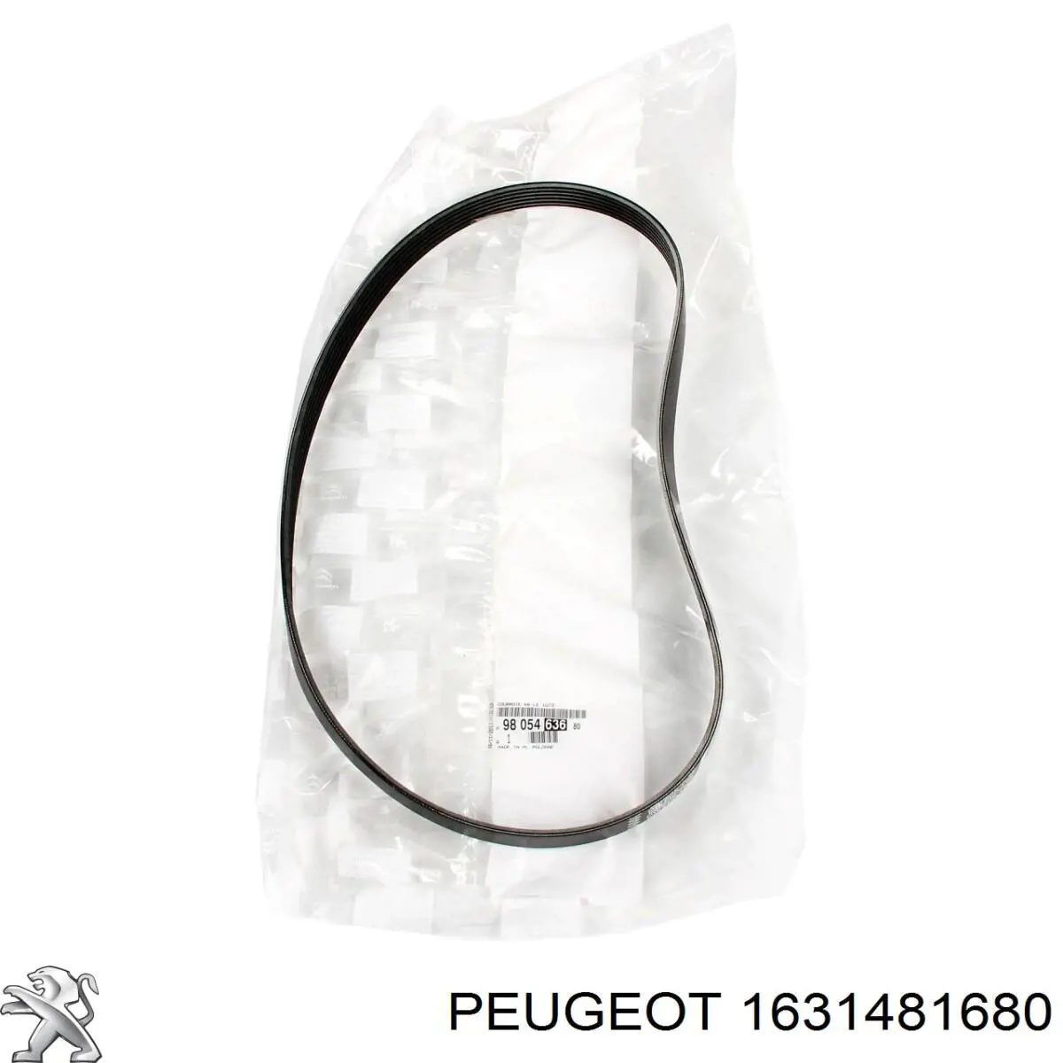 Correia dos conjuntos de transmissão, kit 1631481680 Peugeot/Citroen