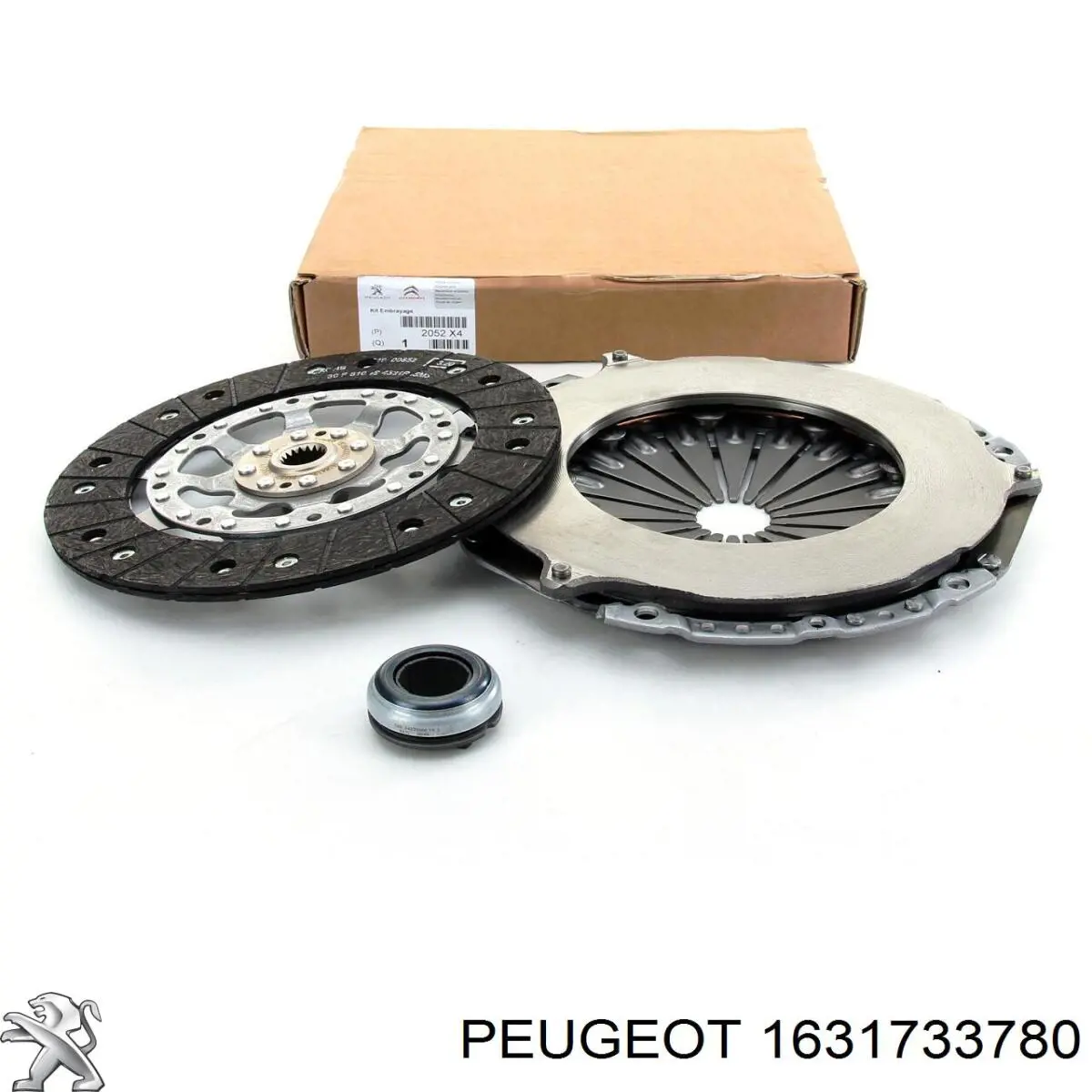 1631733780 Peugeot/Citroen Kit de embraiagem (3 peças)