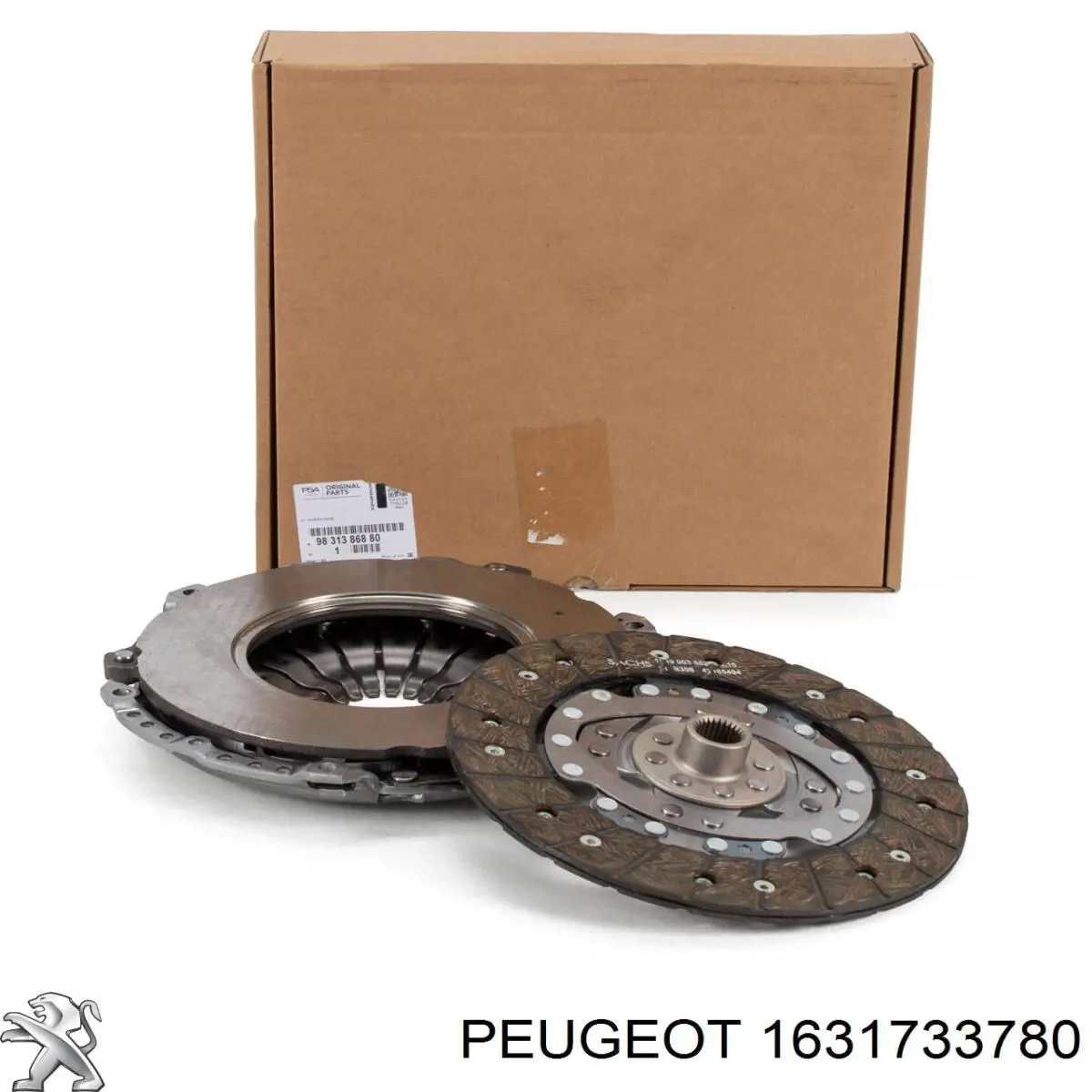 1631733780 Peugeot/Citroen Kit de embraiagem (3 peças)