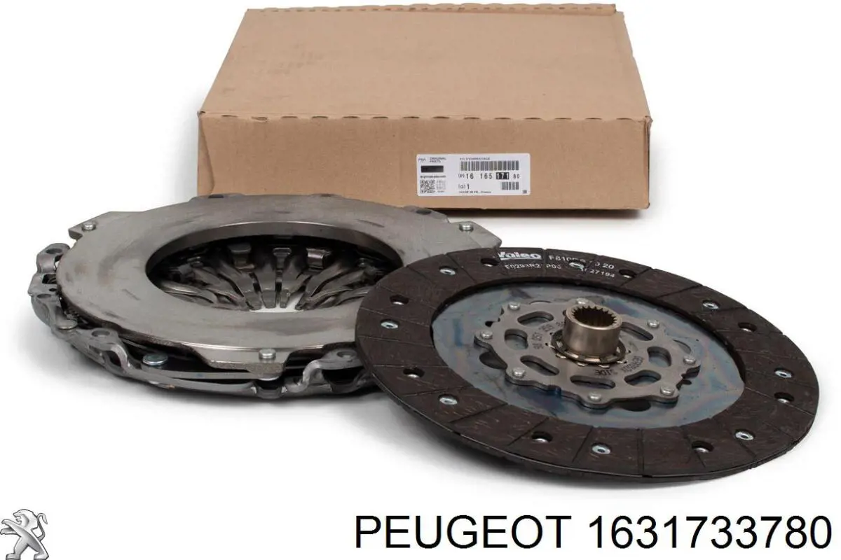 Kit de embraiagem (3 peças) Peugeot/Citroen 1631733780 preço, a partir de 727,40 USD