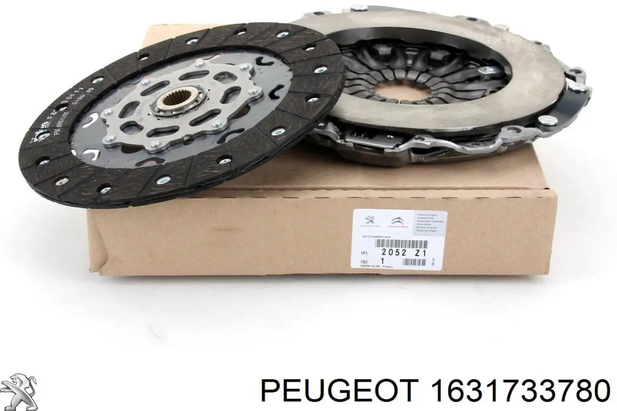 Compre 1631733780 Peugeot/Citroen Kit de embraiagem (3 peças)