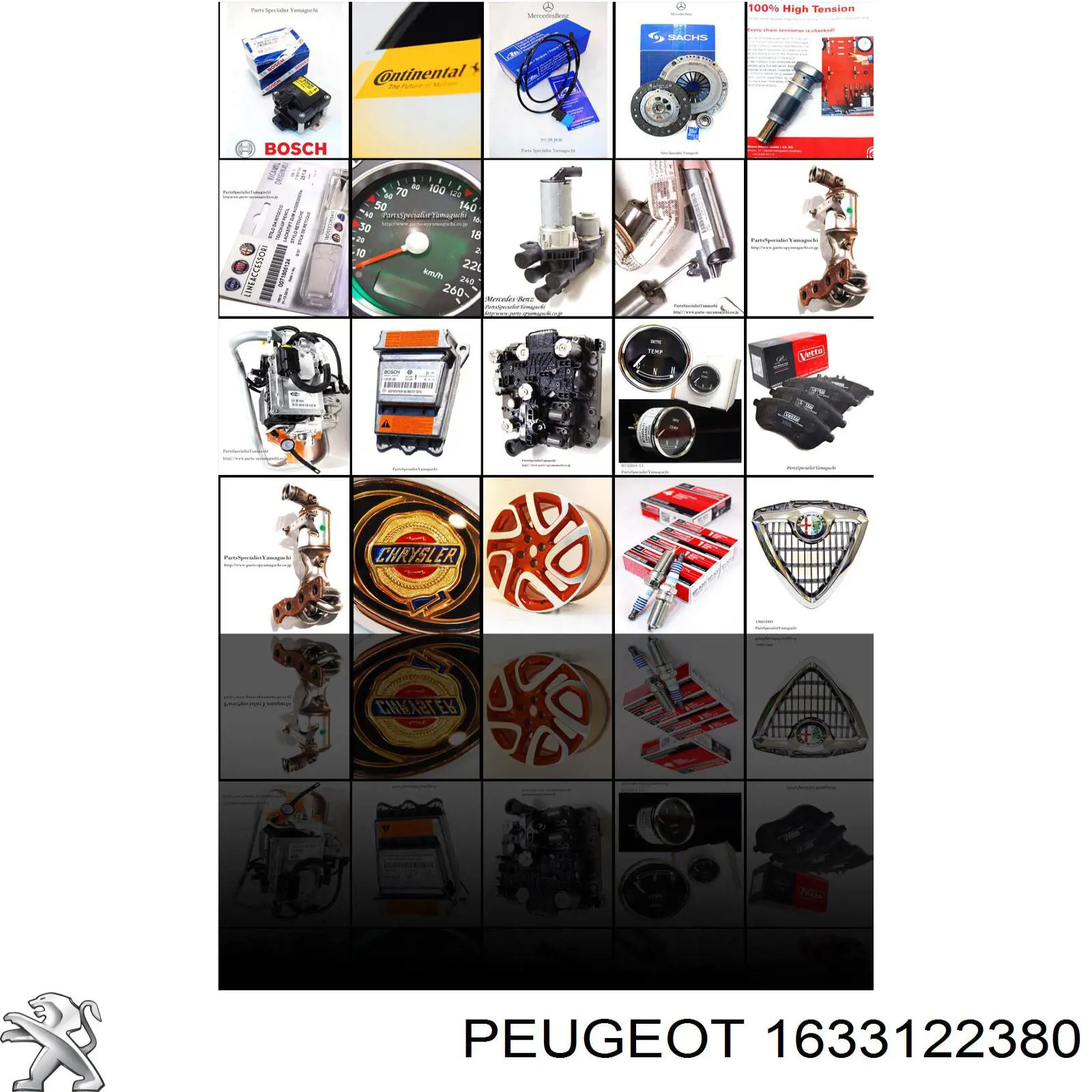  Peugeot/Citroen 1633122380 preço, a partir de 69,93 USD