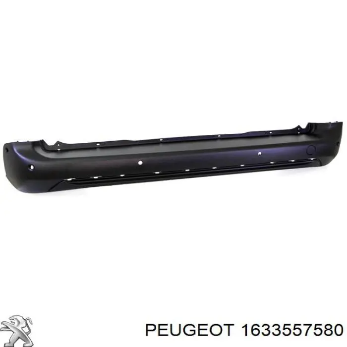 1633557580 Peugeot/Citroen Pára-choque traseiro