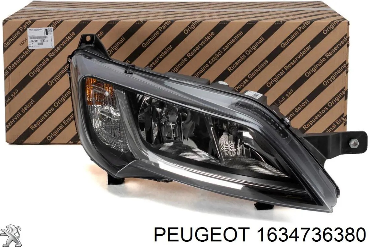 Luz direita Peugeot/Citroen 1612040580