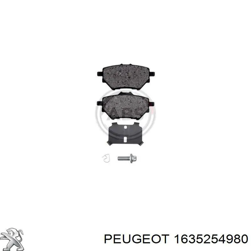 Sapatas do freio traseiras de disco Peugeot/Citroen 1635254980 preço, a partir de 24,35 USD