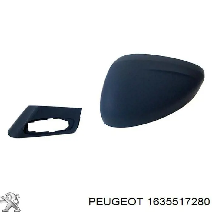 Espelho de retrovisão esquerdo Peugeot/Citroen 1635517280 preço, a partir de 178,40 USD