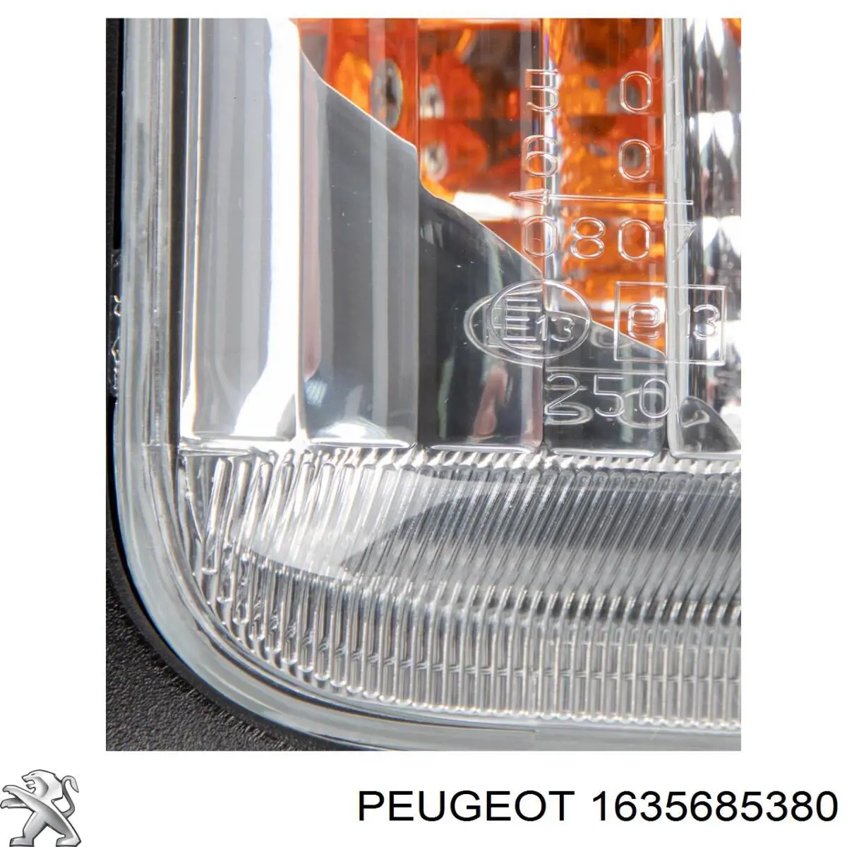 Compre 1635685380 Peugeot/Citroen Espelho de retrovisão esquerdo