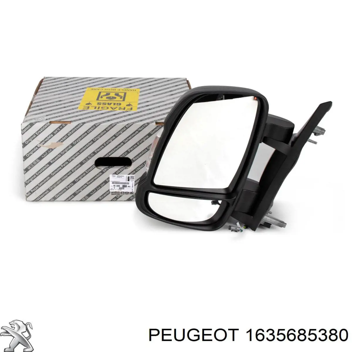 1635685380 Peugeot/Citroen Espelho de retrovisão esquerdo