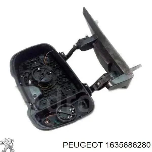 Espelho de retrovisão esquerdo 1635686280 Peugeot/Citroen