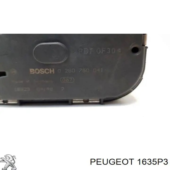 Válvula de borboleta montada Peugeot/Citroen 1635P3 preço, a partir de 90,92 USD