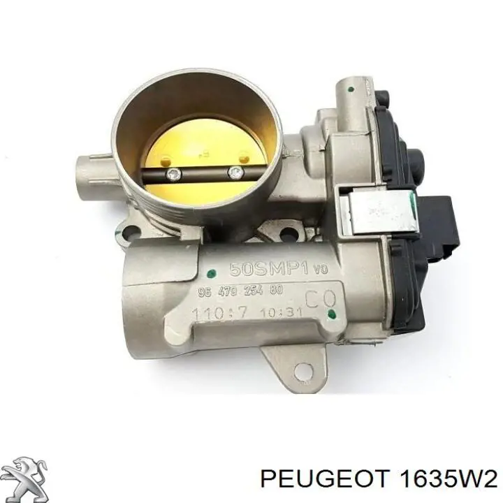 Válvula de borboleta montada 50SMP1 Magneti Marelli
