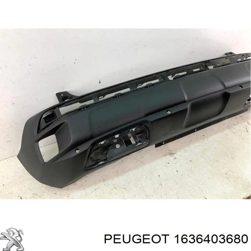 Pára-choque traseiro 1636403680 Peugeot/Citroen