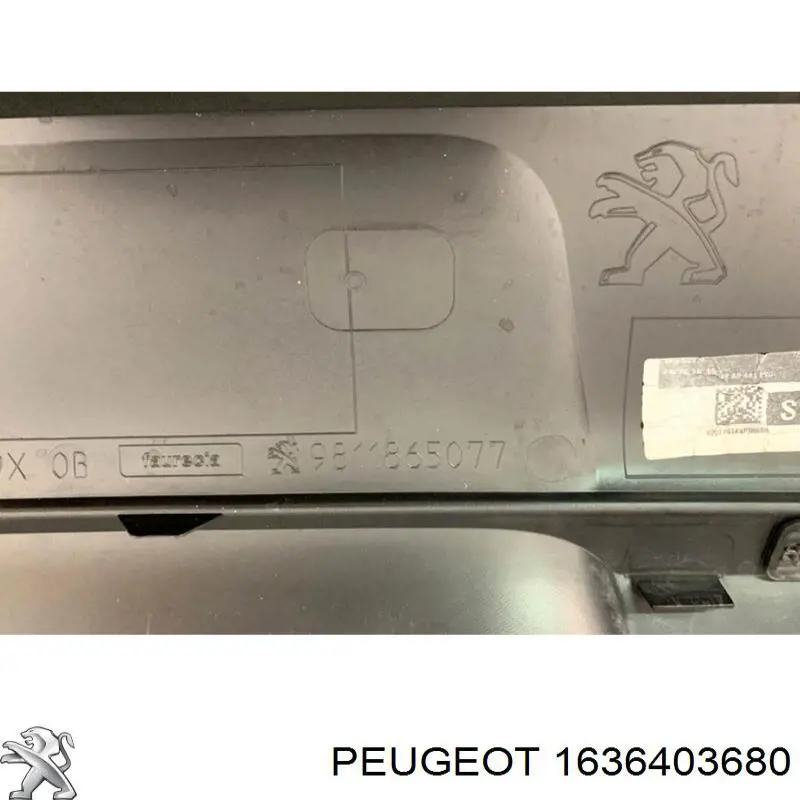 1636403680 Peugeot/Citroen Pára-choque traseiro
