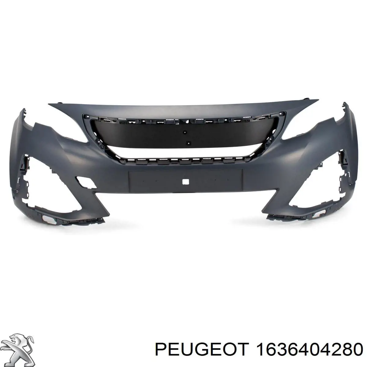 Pára-choque traseiro 1636404280 Peugeot/Citroen