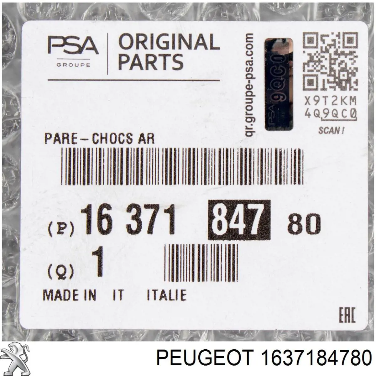 Pára-choque traseiro, parte central Peugeot/Citroen 1637184780 preço, a partir de 128,61 USD