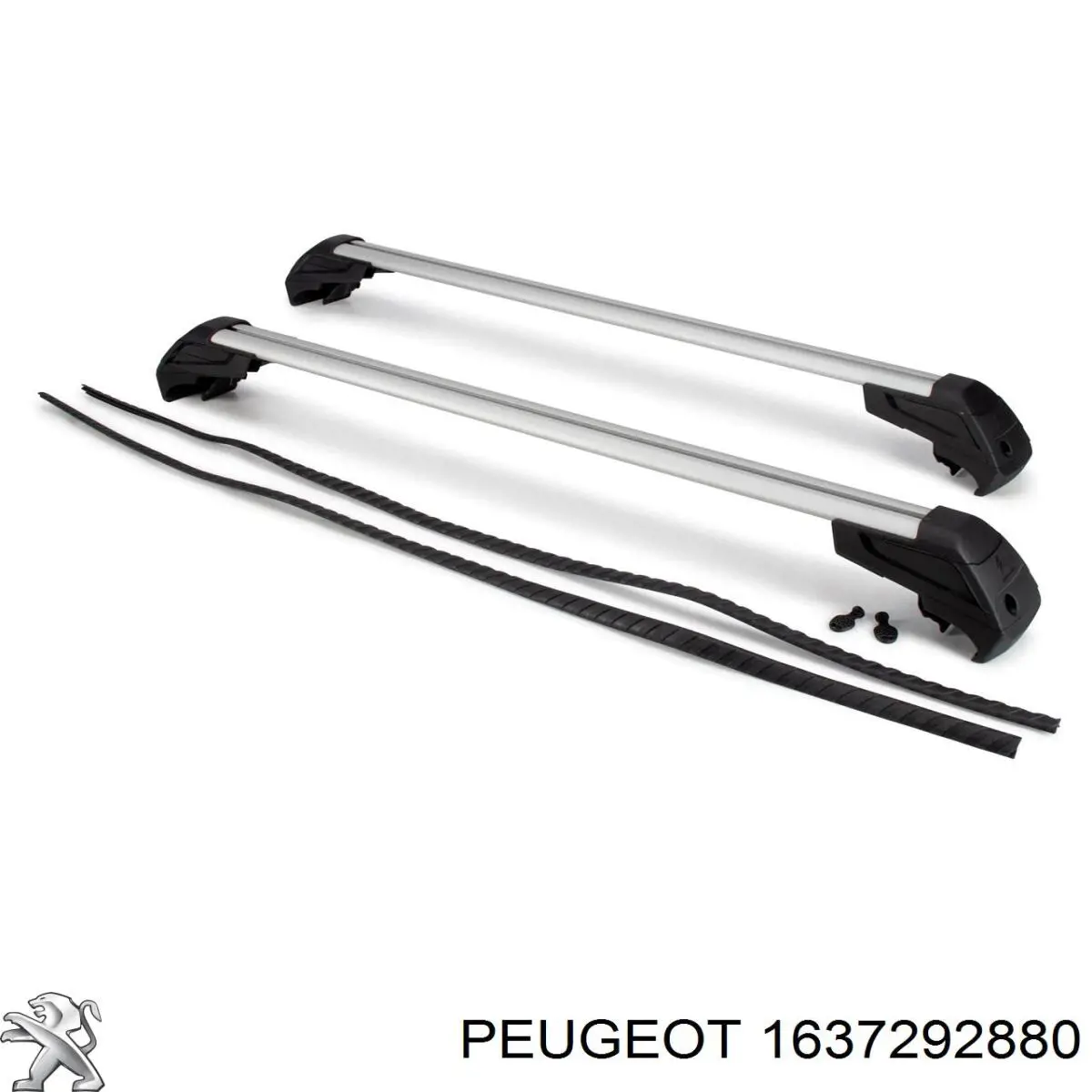 1637292880 Peugeot/Citroen Porta-bagagem do teto, kit