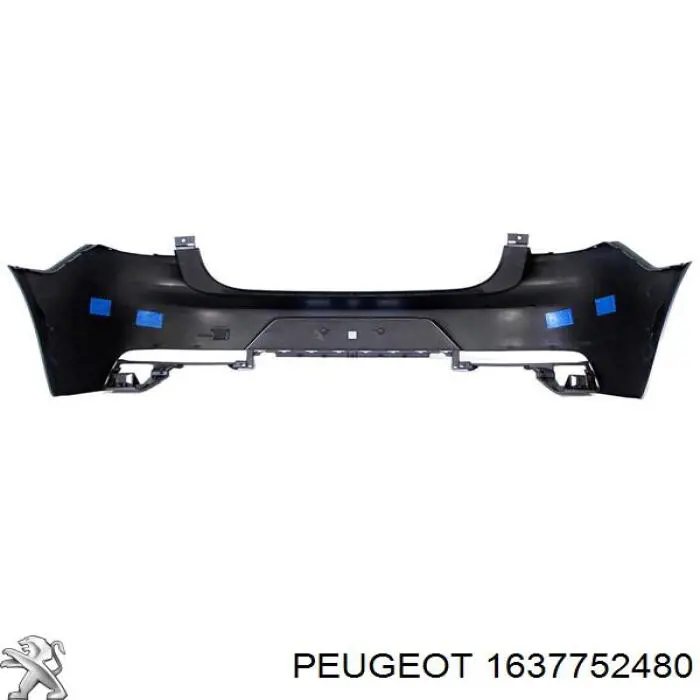 Pára-choque traseiro Peugeot/Citroen 1637752480 preço, a partir de 969,27 USD
