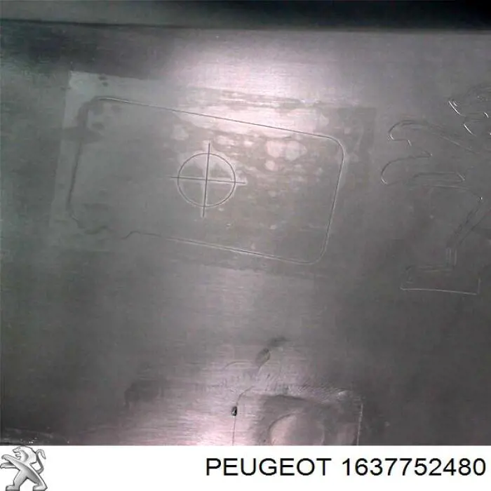 Compre 1637752480 Peugeot/Citroen Pára-choque traseiro