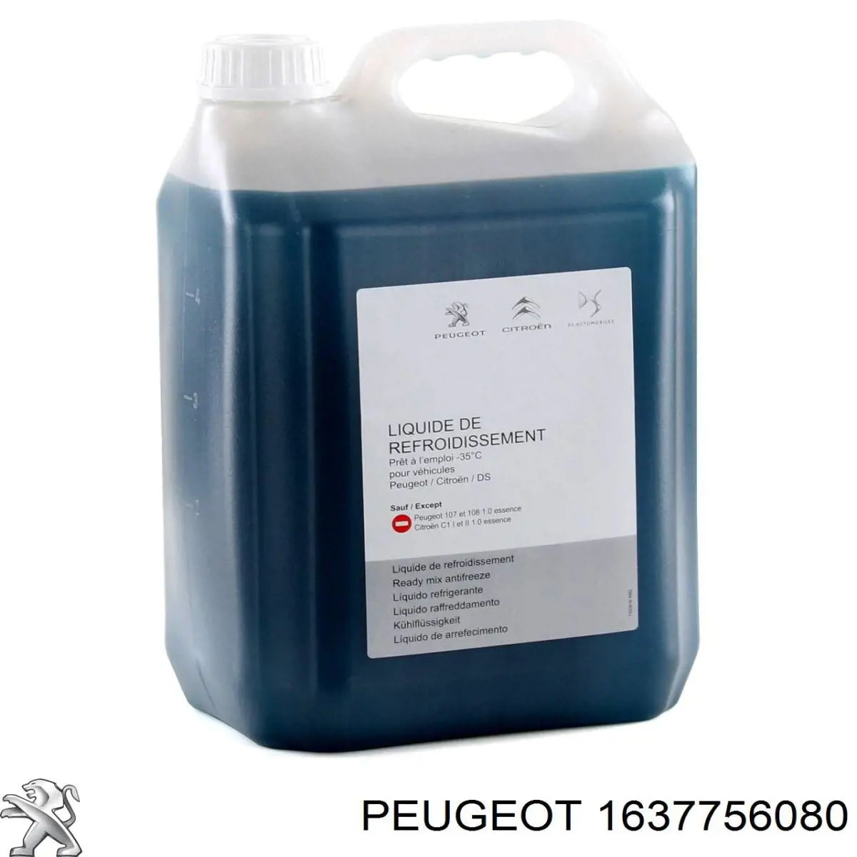 1637756080 Peugeot/Citroen Fluido de esfriamento