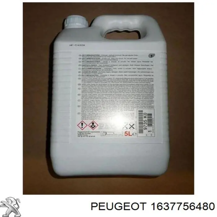 Compre 1637756480 Peugeot/Citroen Fluido de esfriamento