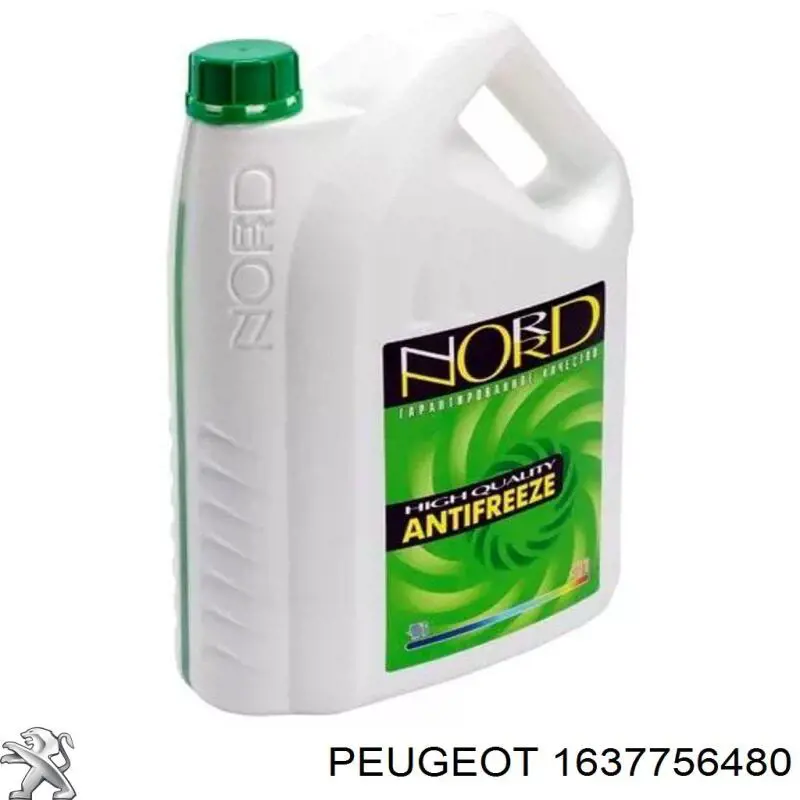 Fluido de esfriamento Peugeot/Citroen 1637756480 preço, a partir de 26,07 USD